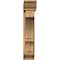 Ekena Millwork Balboa Traditional Smooth Bracket w/ Offset Brace, Western Red Cedar, 7 1/2"W x 32"D x 38"H BKT0806X32X38BOA01SWR - alternate 2